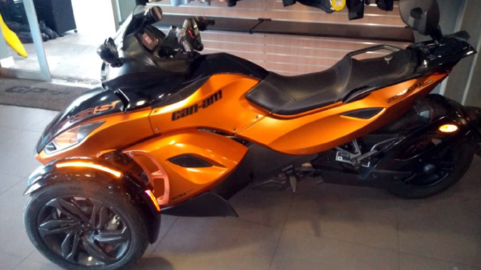 Can-Am Spyder RS-S, Rotax 998cc, 2013, on-road