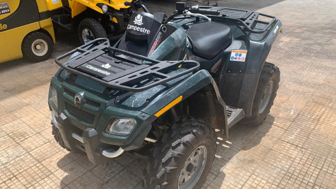Quadriciclo, Outlander 800 HO, Rotax, off-road, aventura