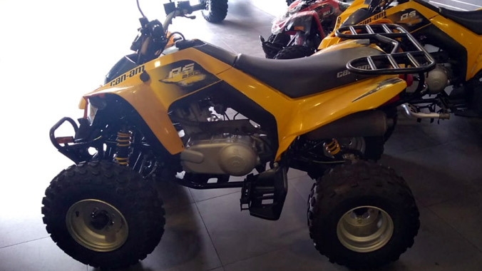 Can-Am DS 250, 2014, semi-novo, quadriciclo, off-road
