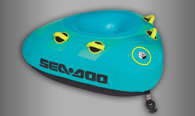 Bóia Sea-Doo, triangular, náutica, jet-ski